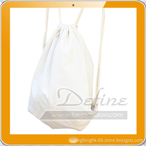 Nylon Bag with Drawstring Gym Sackpack with Adjustable Drawstring